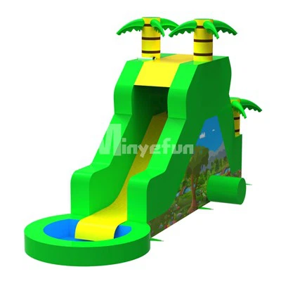 Wasserrutschen-Hindernisparcours